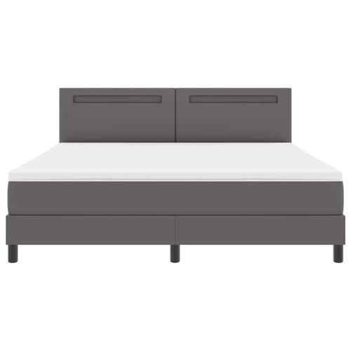 Łóżko box spring w kolorze szarym, super king na Arena.pl