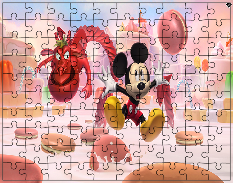 Puzzle Myszka Miki zdjęcie 1