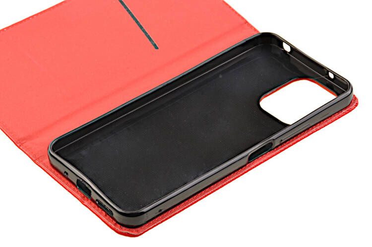 Etui Smart do Xiaomi Redmi 12 czerwony zdjęcie 4