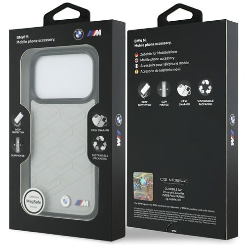 etui bmw m shape logo magsafe do iphone  17 pro szary na Arena.pl