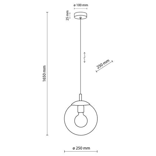 lampa wisząca esme graphite 5378 tk lighting na Arena.pl
