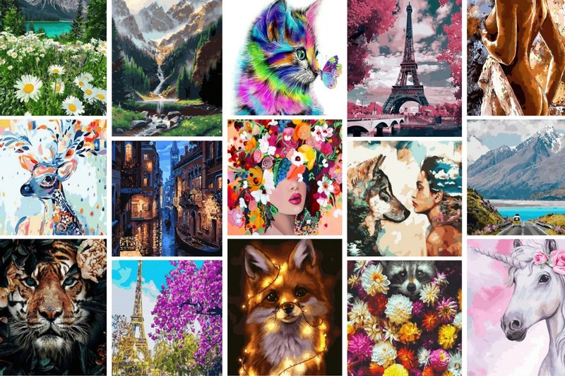 Zestaw do malowania po numerach - Wenecja zdjęcie 14