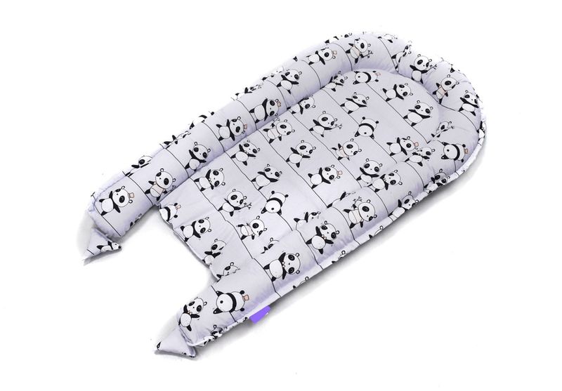 Kokon niemowlęcy 50x90, kojec, gniazdko pandy zdjęcie 5