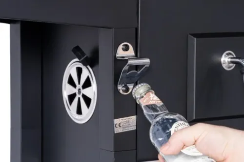 GRILL GRIL OGRODOWY WĘGLOWY POKRYWA POPIELNIK TERMOMETR na Arena.pl