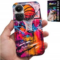 ETUI DO OPPO RENO10 PRO 5G - KOSZYKÓWKA NBA ULICZNE GRAFFITI KOSZ FAN