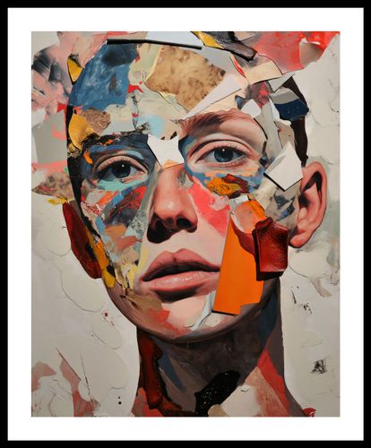 Plakat 40x50cm Podział Samego Siebie na Arena.pl