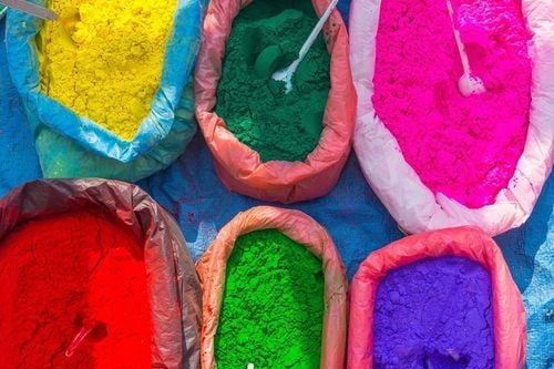 Kolorowy proszek Holi Puder Festiwal ZESTAW 100 szt. na Arena.pl