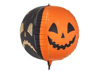 Balon foliowy Straszne Dynie kula, 50 cm