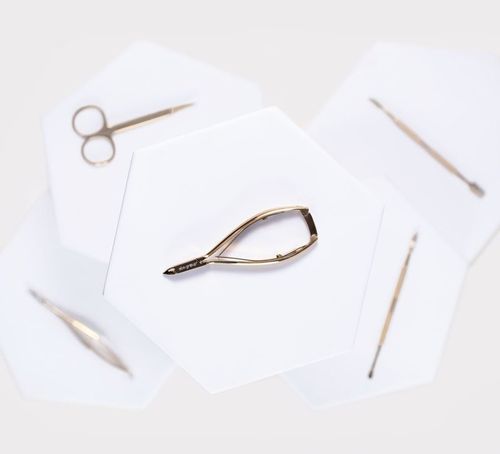 Cążki do skórek dwusprężynowe złote 5mm Ostre PREMIUM Aba Group 1127 na Arena.pl