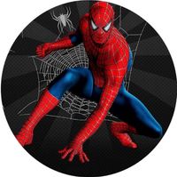 Opłatek na tort Spider Man Człowiek Pająk Postać Bohater Avengers