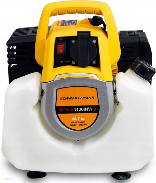 Kompaktowy Generator Agregat prądotwórczy inwertorowy SCHWARTZMANN 1100W zdjęcie 5