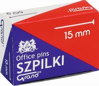 SZPILKI KRÓTKIE GRAND 15 MM 5903364258221
