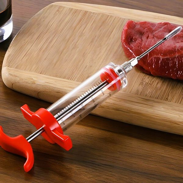 STRZYKAWKA NASTRZYKIWARKA DO MIĘSA SZPRYCA WĘDLIN SZYNKI MIĘS ZESTAW zdjęcie 5