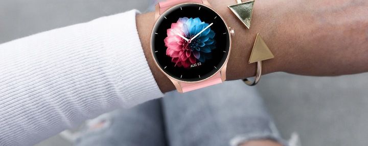 Zegarek damski SMARTWATCH Gravity PREZENT KOMUNIA DLA DZIEWCZYNKI FUNKCJE zdjęcie 3