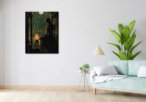 Obraz 70x90cm Nocne Szeptanie na Arena.pl