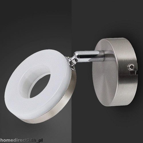 LAMPA ŚCIENNA LED RING 5W STAL NIERDZEWNA DESIGN A+ zdjęcie 3