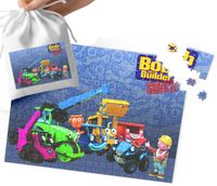 PUZZLE - Bob Budowniczy WZORY Z BAJEK PREZENT NA ŚWIĘTA 35el + WORECZEK