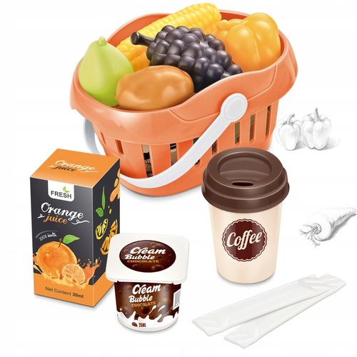 DUŻA KASA FISKALNA Sklepowa DLA DZIECI KALKULATOR Skaner KOSZYK MATADI AKC na Arena.pl