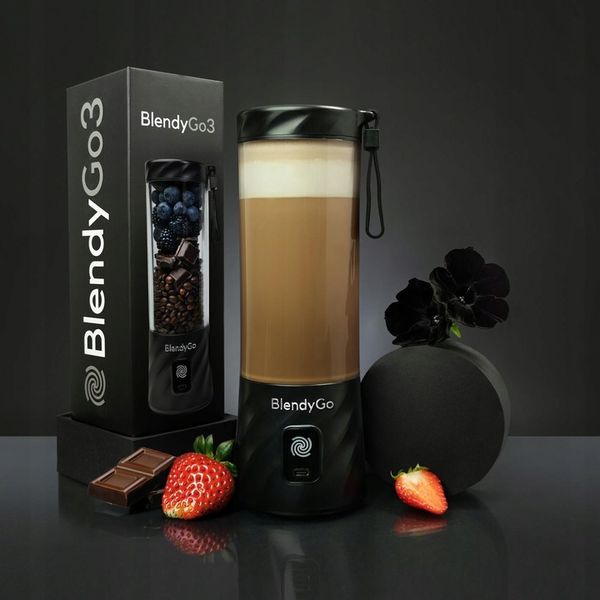 BLENDYGO 3 BLENDER PRZENOŚNY ORYGINALNY CZARNY zdjęcie 3