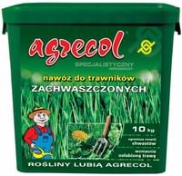NAWÓZ DO TRAWNIKÓW ZACHWASZCZONYCH na chwasty Agrecol 10 kg