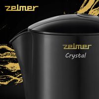 Czajnik elektryczny Zelmer ZCK7630 Gold 2200 W 1,7 l czarny