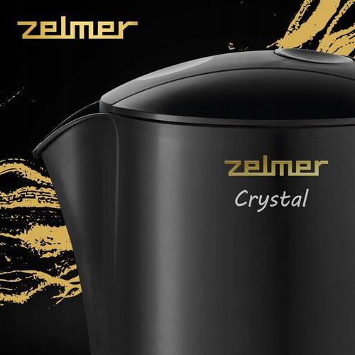 Czajnik elektryczny Zelmer ZCK7630 Gold 2200 W 1,7 l czarny na Arena.pl