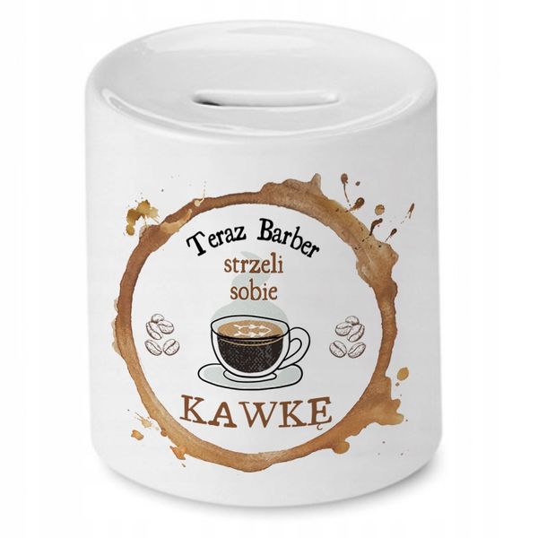 Skarbonka Dla Barbera Idealny Imieniny Prezent Z Nadrukiem Ze Zdjęciem zdjęcie 1