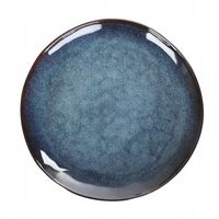 Talerz CASPER obiadowy granatowy 27 cm HOMLA