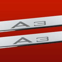 Listwa progowa AUDI A3 8P Stal nierdzewna 304 połysk 2szt