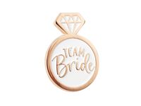 Przypinka na wieczór panieński pin Team Bride, 1 szt.