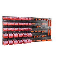 Tablica warsztatowa narzędziowa 160 x 80 cm + 36 kuwet