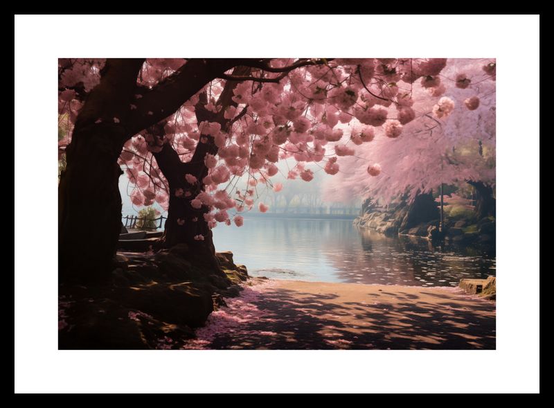 Plakat 30x20cm Spokój Sakury zdjęcie 3