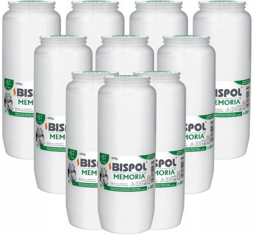 Wkłady Olejowe Do Zniczy Bispol WO11 144h 16 Sztuk Długo Palące na Arena.pl