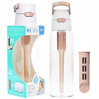 Butelka Filtrująca ze słomką - Dafi Solid Cappuccino 0,7l + 1x Filtr wody