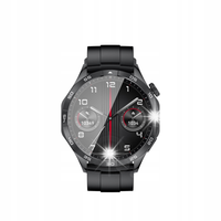 Smartwatch męski zegarek na rękę XO Amoled czarny ekran AMOLED Sportowy