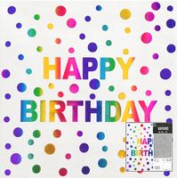 Serwetki Happy Birthday 10szt na przyjęcia Urodzinowe 33x33cm