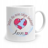 Kubek Prezent Na Walentynki Love Z Nadrukiem Ze Zdjęciem