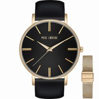 Zegarek damski Paul Lorens JULIE czt czarny pasek + siatka mesh