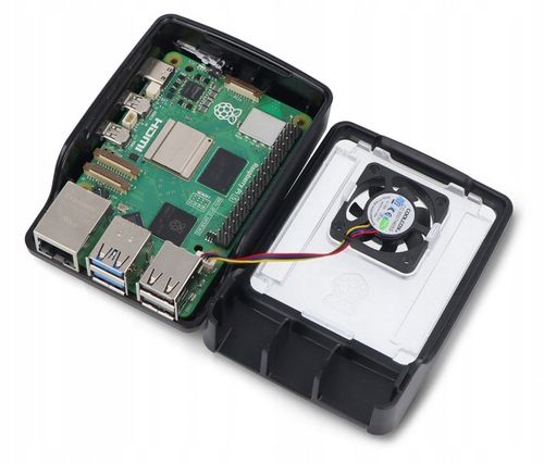 Obudowa do Raspberry Pi 5 oficjalna - grafitowa na Arena.pl