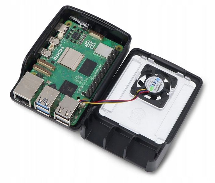 Obudowa do Raspberry Pi 5 oficjalna - grafitowa zdjęcie 3