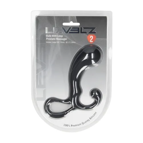 levelz bulb with loop silikonowy masażer strefy l czarny na Arena.pl