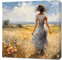 Obraz 70x70cm Podmuch Lata