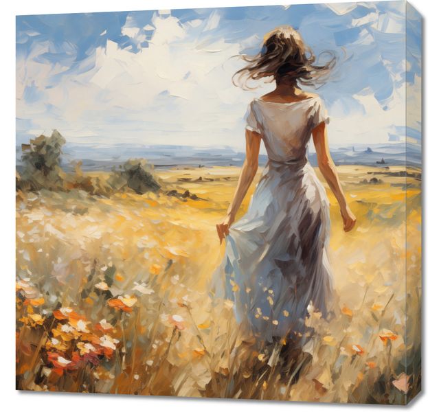 Obraz 70x70cm Podmuch Lata zdjęcie 1