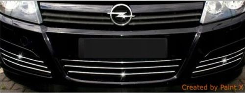 OPEL ASTRA H MK V Listwy CHROM GRILL atrapa Tuning na Arena.pl