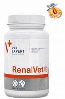 Preparat dla psów kotów na nerki Vet Expert Renalvet 60 kapsułek twist-off