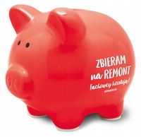 SKARBONKA ŚWINKA ZBIERAM NA REMONT