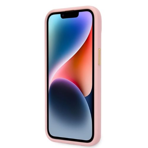 Etui Guess do iPhone 15 Plus, iPhone 14 Plus, Różowy na Arena.pl