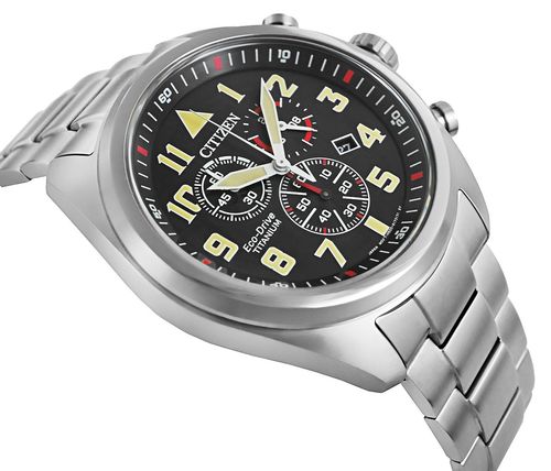 zegarek męski citizen super titanium eco-drive at2480-81e + box na Arena.pl