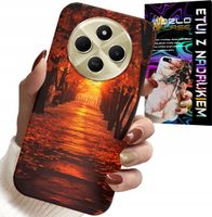 ETUI DO XIAOMI REDMI 14C 4G - PARK, JESIEŃ, SPADAJĄCE LIŚCIE, PLECKI