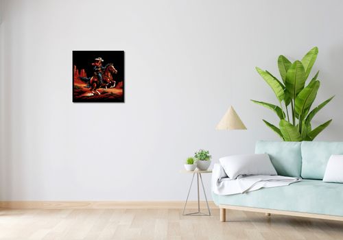 Plakat 50x50cm Galop przez Prerię na Arena.pl